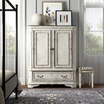 White on sale farmhouse armoire